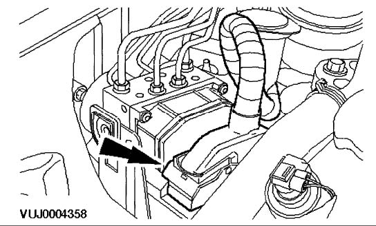 Jaguar x deals type abs module